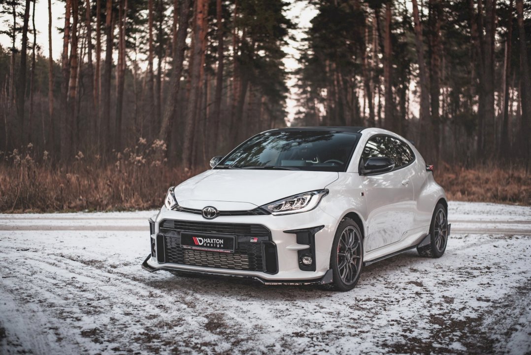 MAXTON DESIGN FRONT SPLITTER (+FLAPS) V3 TOYOTA GR YARIS MK4 (2020-) - TMC Motorsport