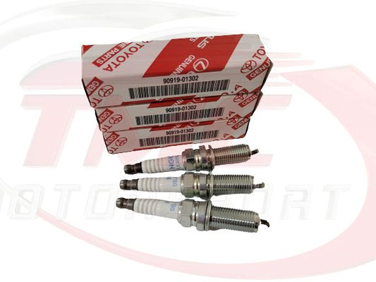 Genuine Toyota Spark Plugs Set for Toyota GR Yaris - 90919-01302
