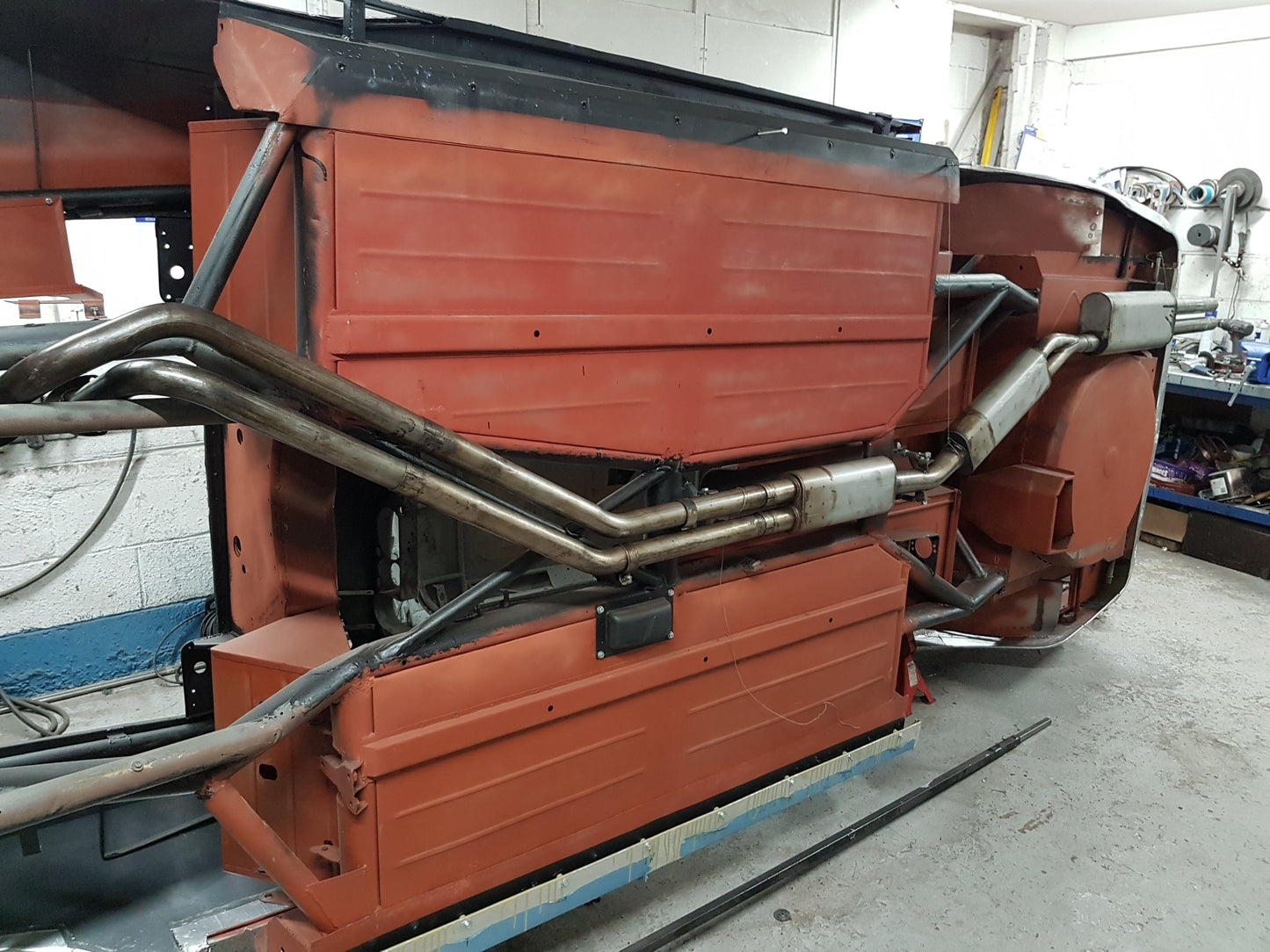 Maserati Sebring Series 1 Stainless Steel Centre Section (1962-65) - QuickSilver Exhausts - TMC Motorsport