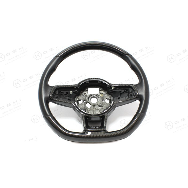 VW GOLF MK7 GTI Steering Wheel Cover - Carbon Fibre - TMC Motorsport