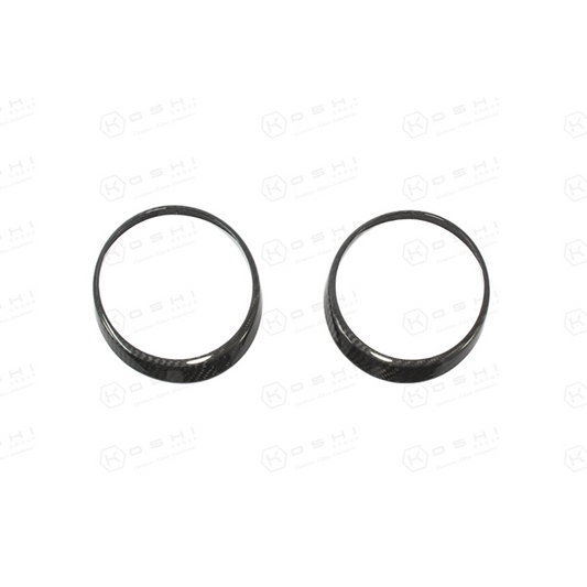 Jaguar F-Type instrument Cluster Circles Cover - Carbon Fibre - TMC Motorsport