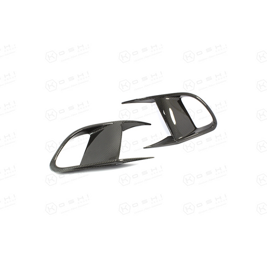 Jaguar F-Type Extended Flap Bumper Intercooler Frame - Carbon Fibre - TMC Motorsport