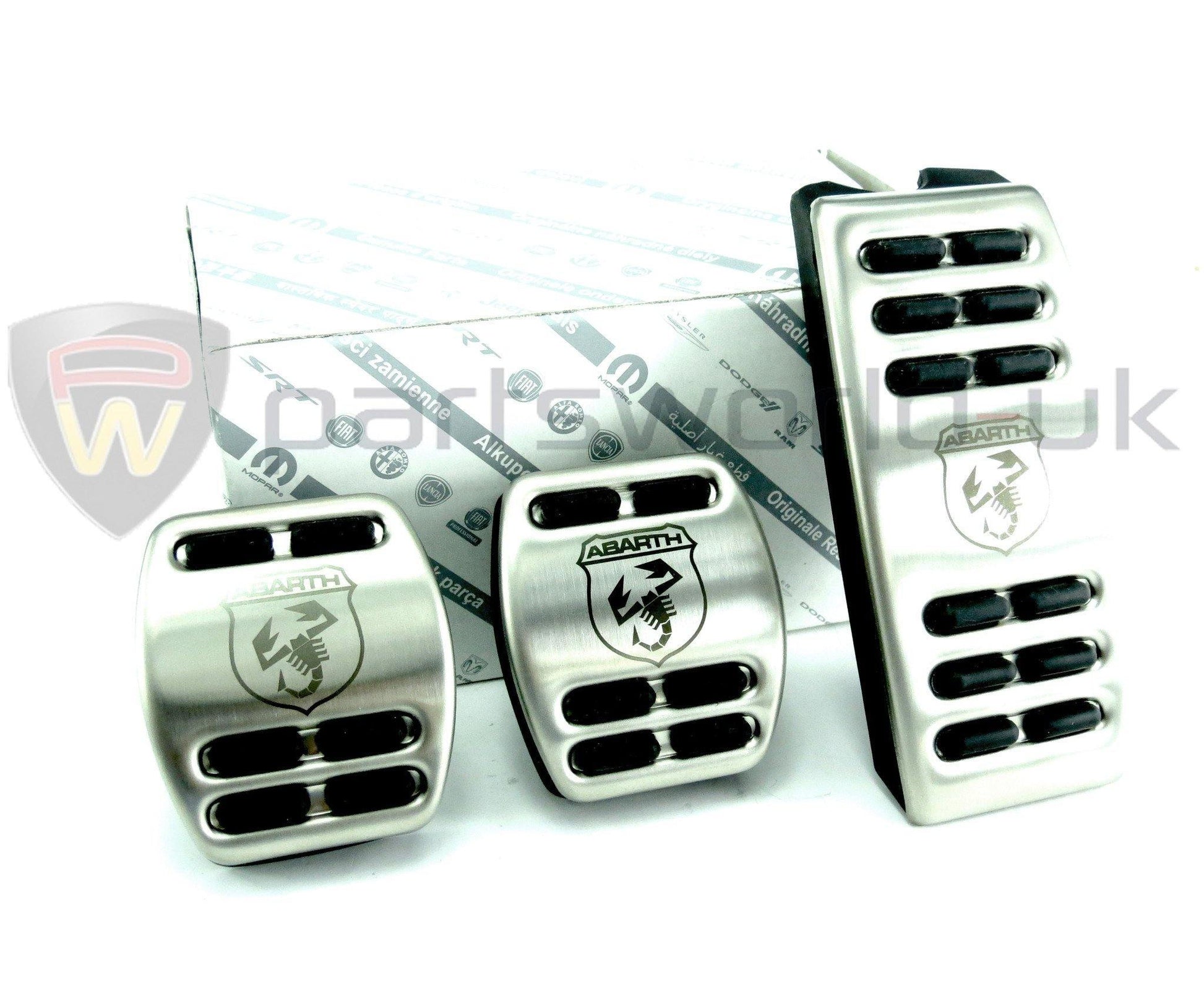 abarth pedale Genuine Abarth Alloy Pedal Kit