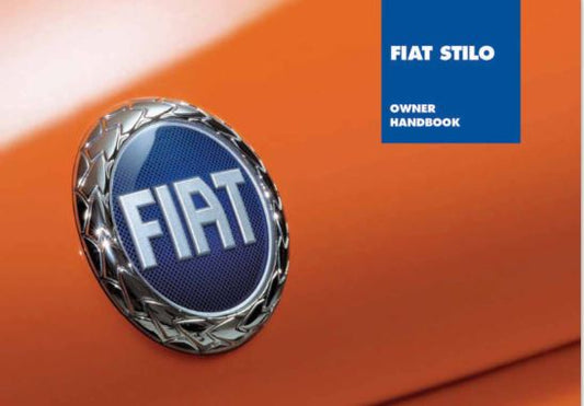 Owners Handbook - Fiat Stilo 60381012