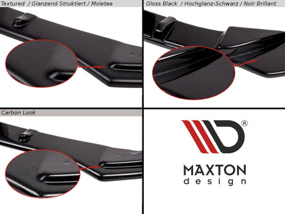 MAXTON DESIGN FRONT SPLITTER V.1 FIAT GRANDE PUNTO ABARTH