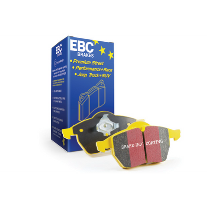 Alfa Romeo Giulietta EBC Yellowstuff Sport Brake Pads - Rear Suitable for Giuliettas with 264 mm diameter rear brake discs - TMC Motorsport
