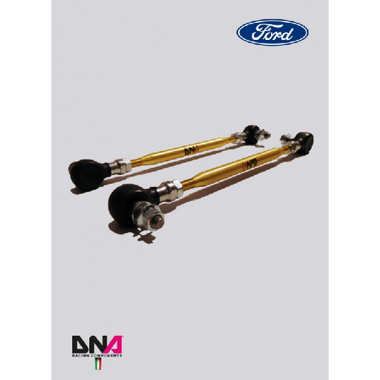 Ford Fiesta MK7/MK7.5 Racing Adjustable Sway Bar Tie Rods on Uniball Kit - DNA Racing