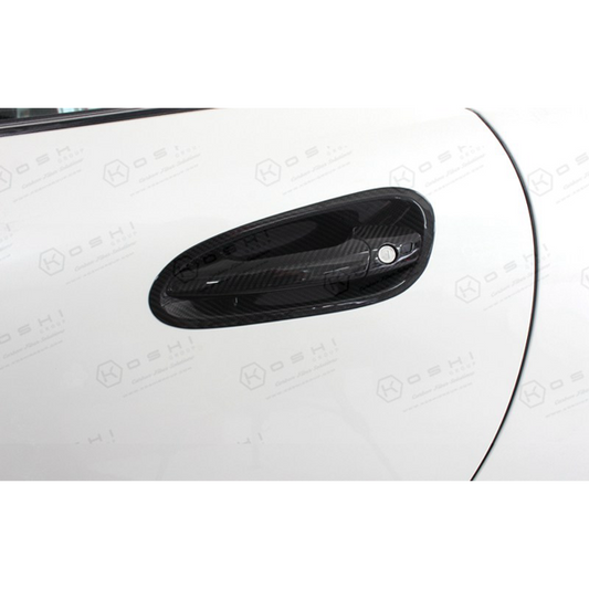 Mercedes Benz SLK R172 Door Handles v1 - Carbon Fibre