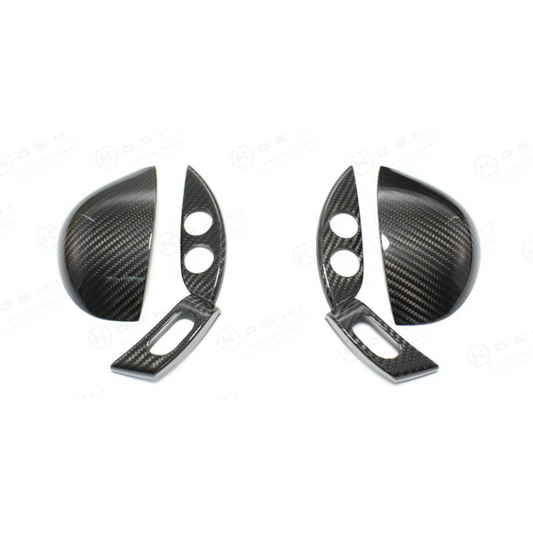 Maserati Granturismo Quattroporte Steering Wheel Switch Button - Carbon Fibre - TMC Motorsport