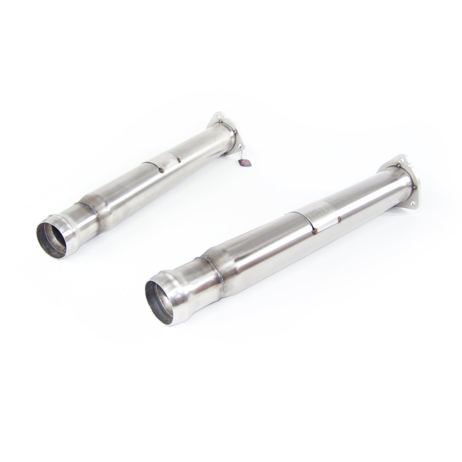 Aston Martin Virage Secondary Catalyst Replacement Pipes (2011-12) - QuickSilver Exhausts - TMC Motorsport