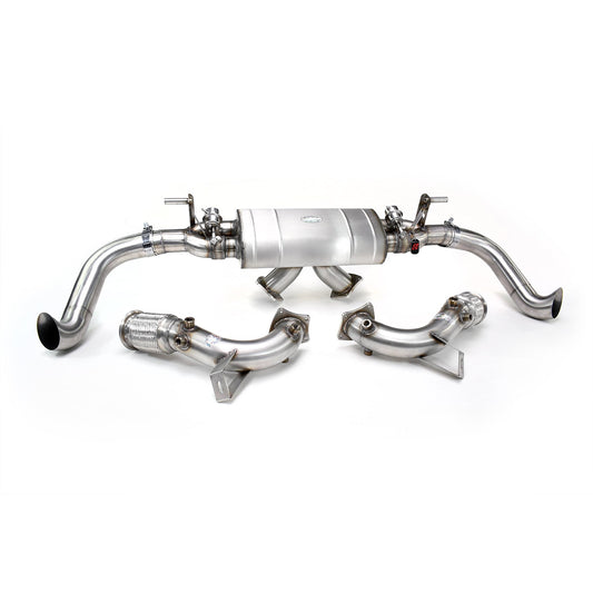 Audi R8 V10 (with GPFs) Sport Exhaust with Sound Architect™ OR GPF delete pipes (2020 on EURO Spec) - QuickSilver Exhausts - TMC Motorsport