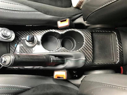 Alfa Romeo Giulietta Central Tunnel Hand Break Cover Frame - Carbon Fibre - TMC Motorsport