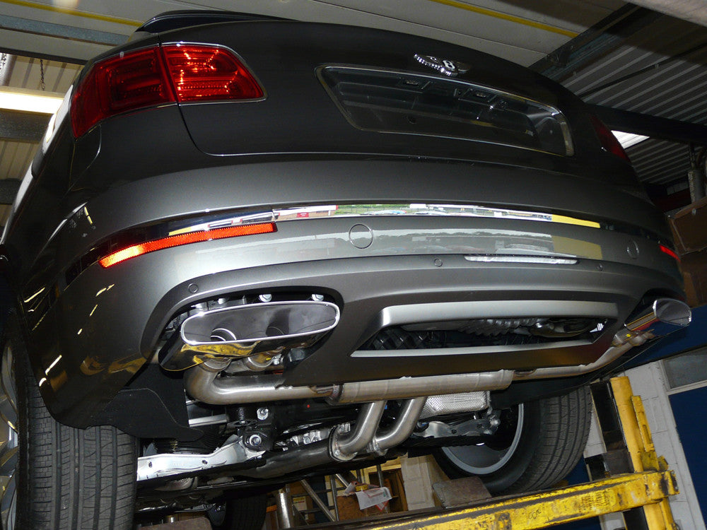 Bentley Bentayga W12 Sport Exhaust with Sound Architect™ (2016-20) - QuickSilver Exhausts - TMC Motorsport