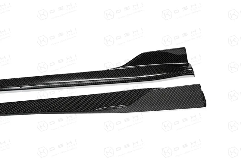 Alfa Romeo Giulia QV Shark Fin Side Skirts - Carbon Fibre - TMC Motorsport