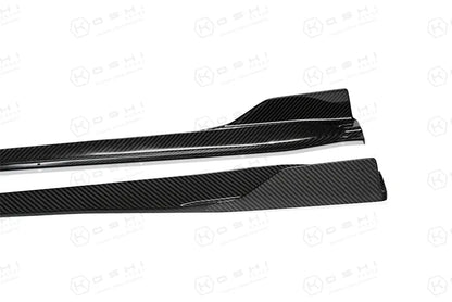 Alfa Romeo Giulia QV Shark Fin Side Skirts - Carbon Fibre - TMC Motorsport