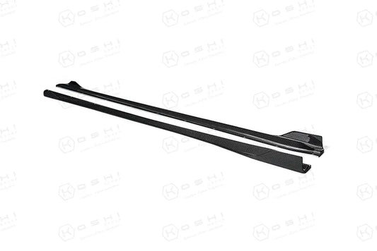 Alfa Romeo Giulia QV Shark Fin Side Skirts - Carbon Fibre - TMC Motorsport