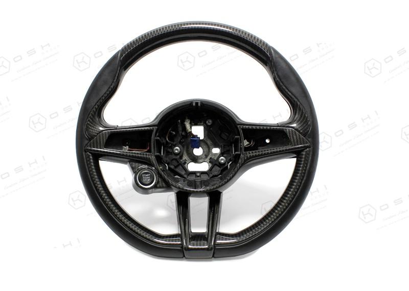 Alfa Romeo Giulia QV / Stelvio QV Steering Wheel Lower Part Cover - Pista Performance