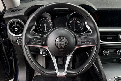 Alfa Romeo Giulia / Stelvio Steering Wheel Badge Logo Cover - Carbon F –  TMC Motorsport