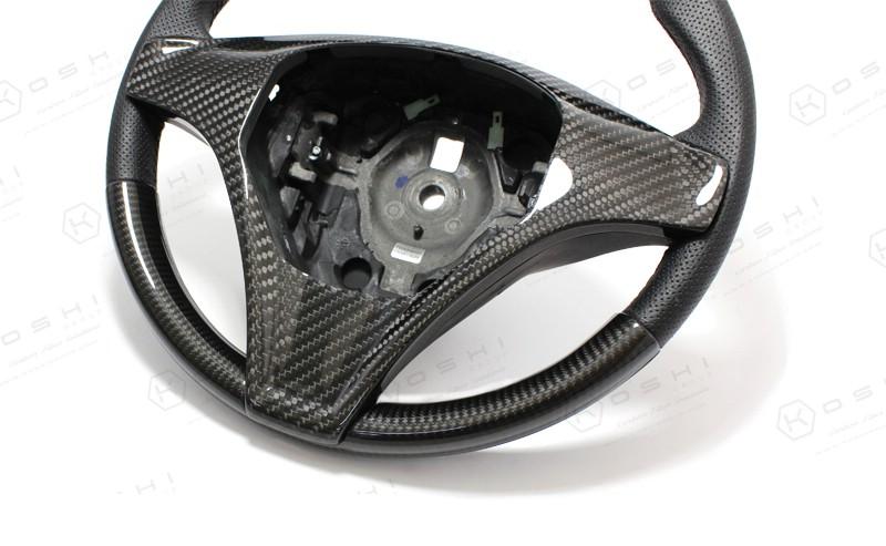 Alfa Romeo Giulietta / Mito <2014 Lower Part Steering Wheel Cover - Carbon Fibre