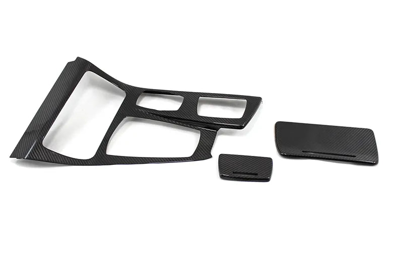 BMW F10 LCI / F11 LCI / F18 LCI Center Trim Console Decor Trim Cover - Carbon Fibre - TMC Motorsport