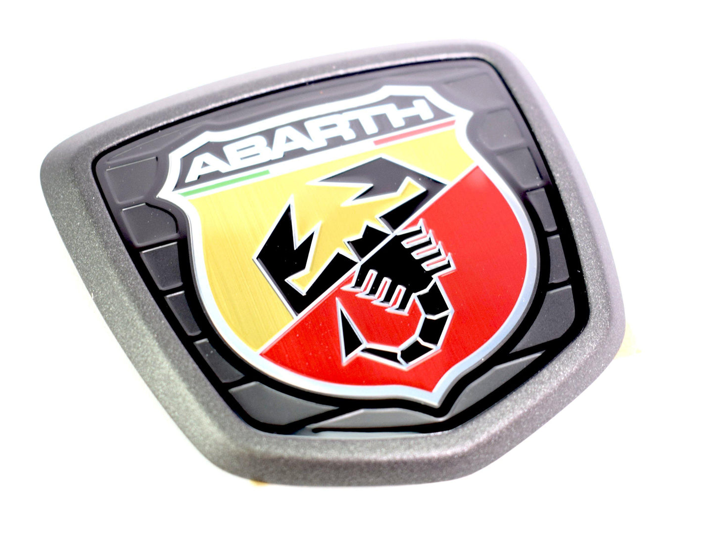 Genuine Abarth Badge, Tailgate - 500 Abarth 595 Competizione Graphite Grey - TMC Motorsport