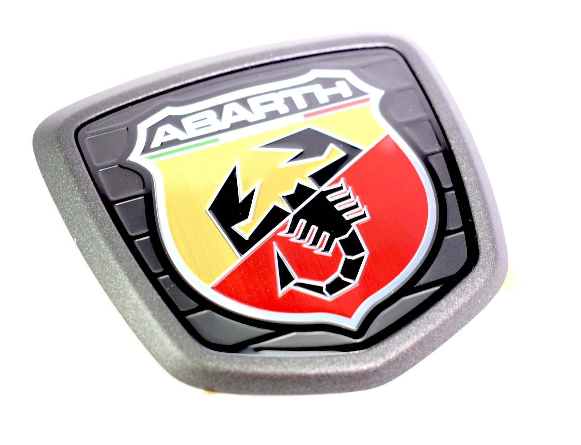 Genuine Abarth Badge, Tailgate - 500 Abarth 595 Competizione Graphite Grey - TMC Motorsport