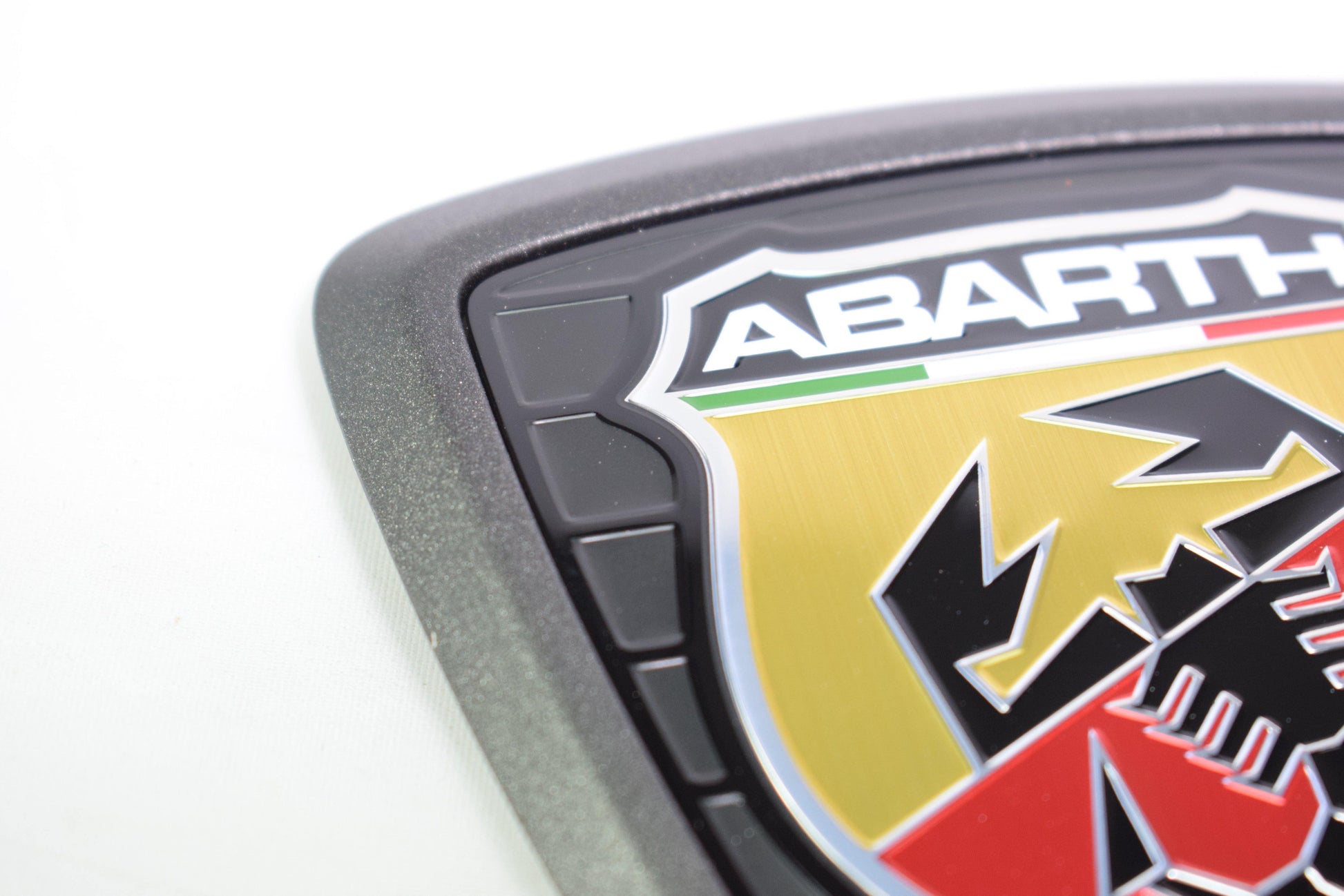 Genuine Abarth Badge, Tailgate - 500 Abarth 595 Competizione Graphite Grey - TMC Motorsport