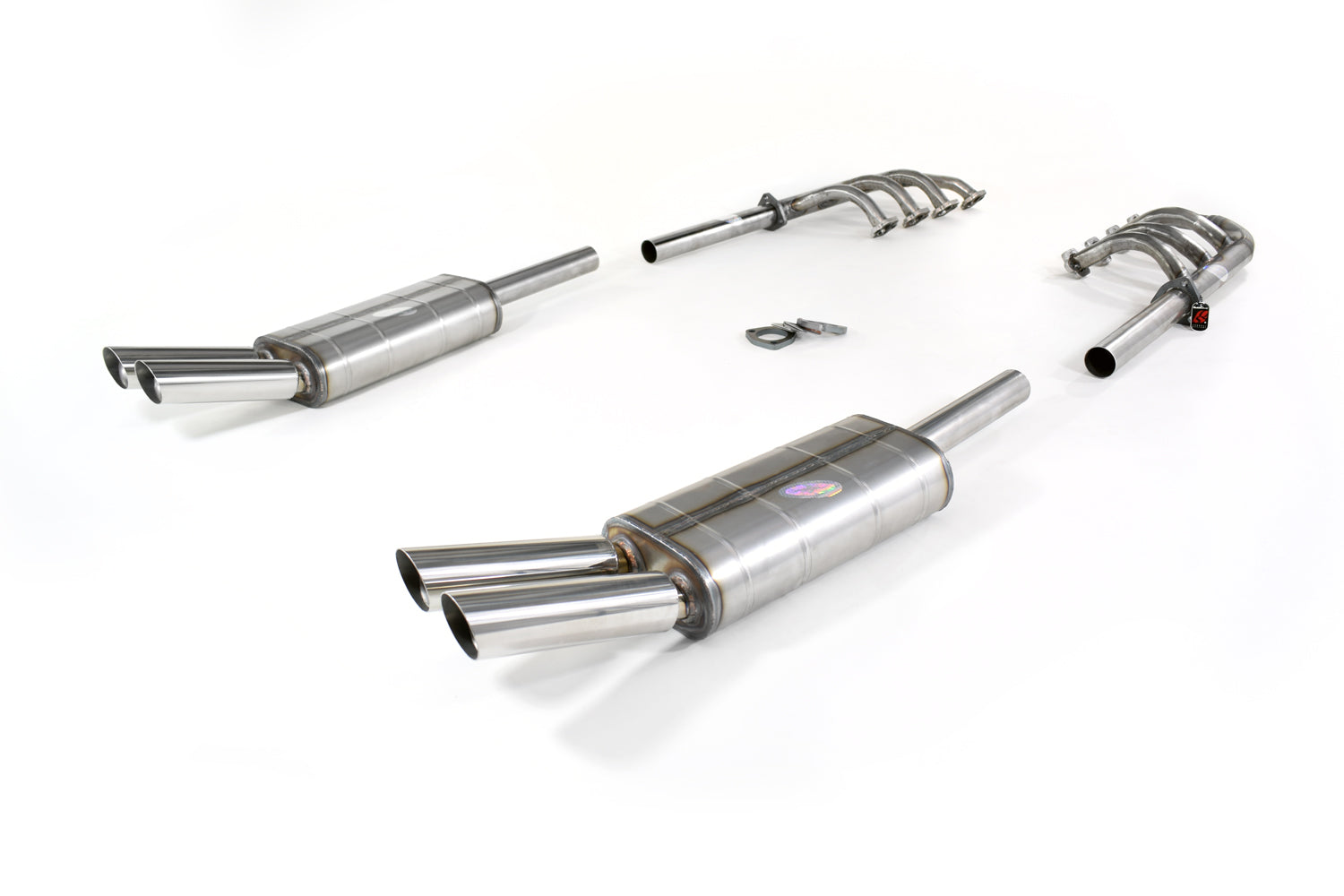 De Tomaso Mangusta - Stainless Steel Exhaust (1967-71) - QuickSilver Exhausts - TMC Motorsport