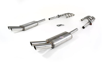 De Tomaso Mangusta - Stainless Steel Exhaust (1967-71) - QuickSilver Exhausts - TMC Motorsport