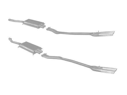 Ferrari 250 GTO Stainless Steel Exhaust (1962-64) - QuickSilver Exhausts - TMC Motorsport