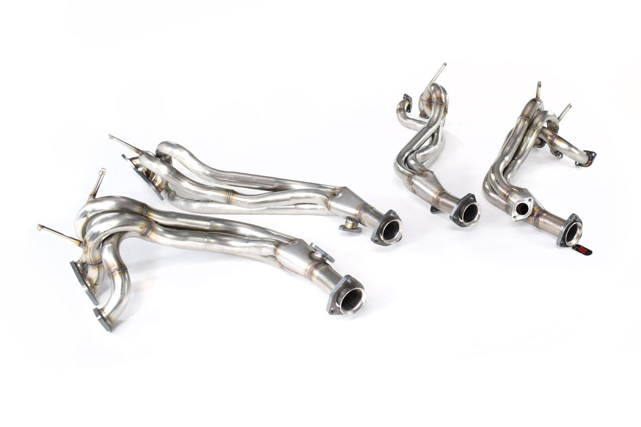 Ferrari 365 GTB 4 Daytona S2 Stainless Steel Manifolds (1970-73) - QuickSilver Exhausts - TMC Motorsport