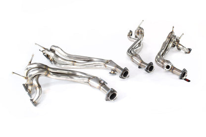 Ferrari 365 GTB 4 Daytona S2 Stainless Steel Manifolds (1970-73) - QuickSilver Exhausts - TMC Motorsport