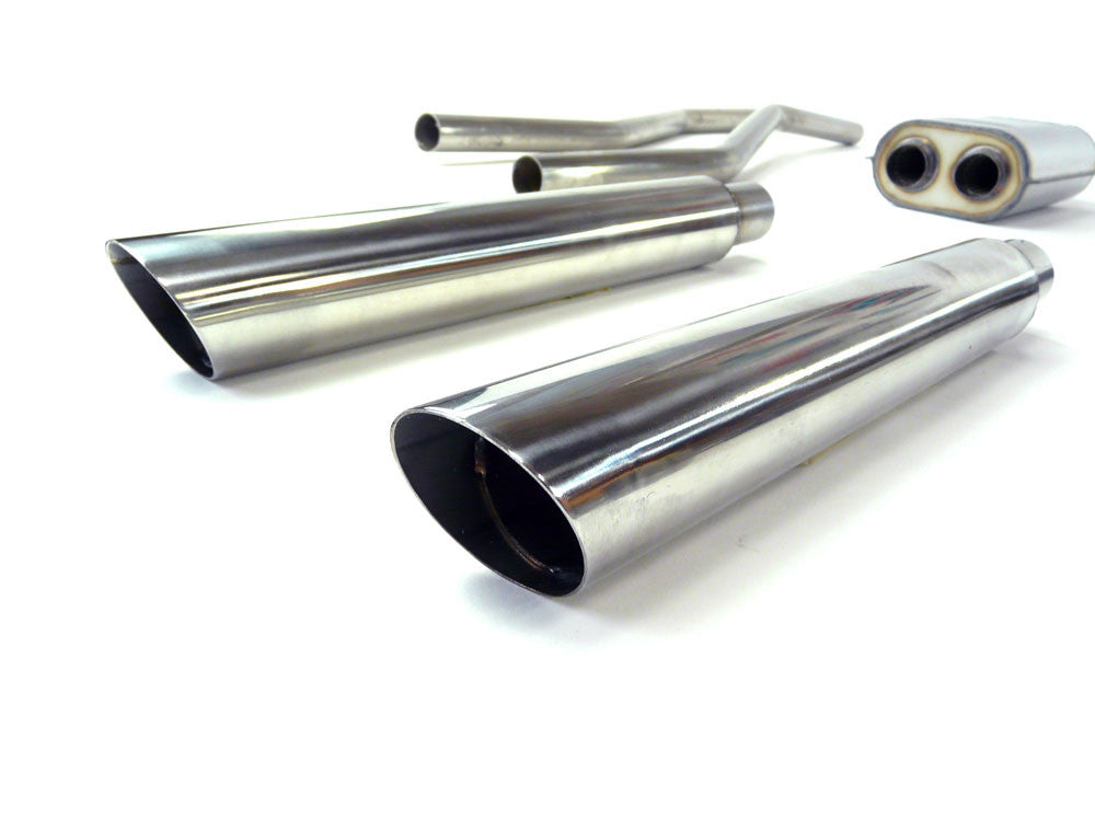 Ferrari 250 Gte two plus two Stainless Steel Exhaust (1960-63) - QuickSilver Exhausts - TMC Motorsport