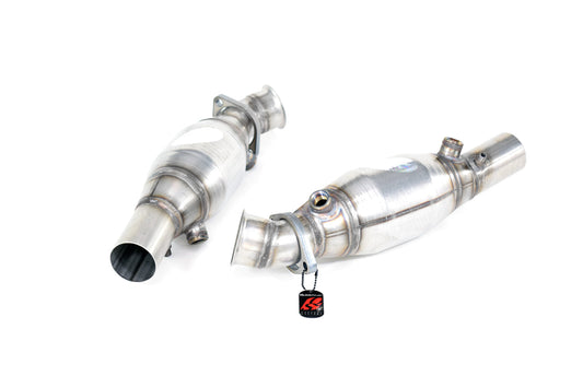 Ferrari F355 Race Catalysts - Pair (1994-99) - QuickSilver Exhausts - TMC Motorsport