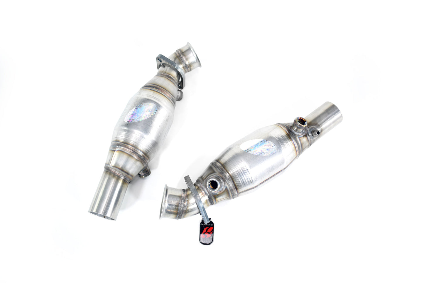 Ferrari F355 Race Catalysts - Pair (1994-99) - QuickSilver Exhausts - TMC Motorsport