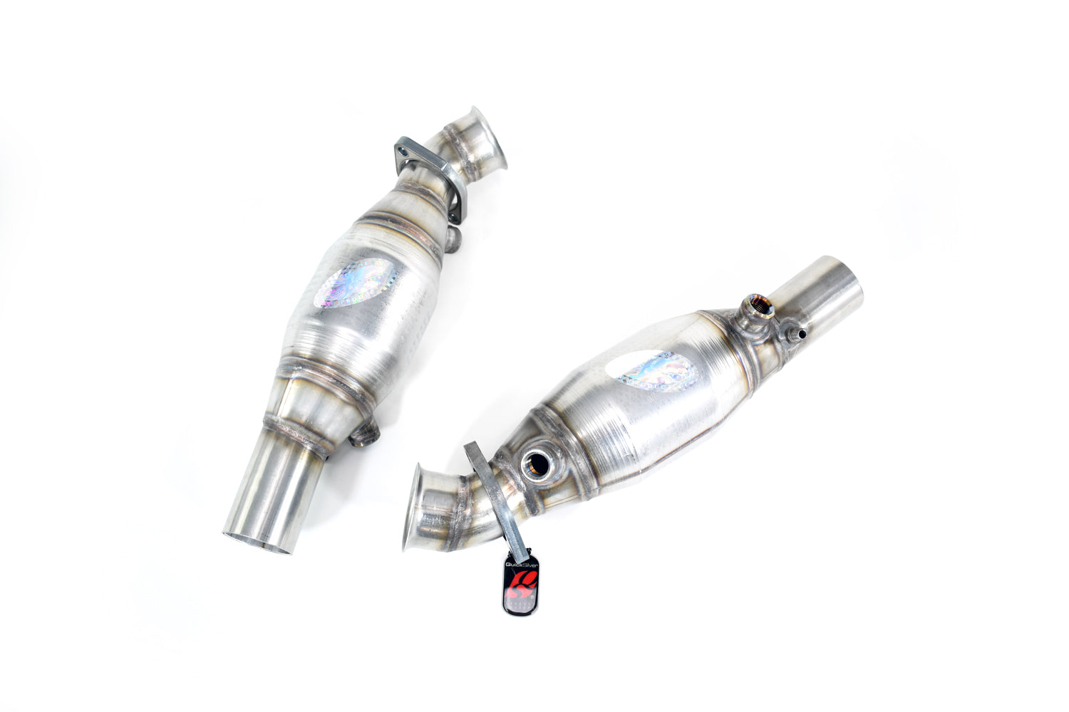 Ferrari F355 Race Catalysts - Pair (1994-99) - QuickSilver Exhausts - TMC Motorsport
