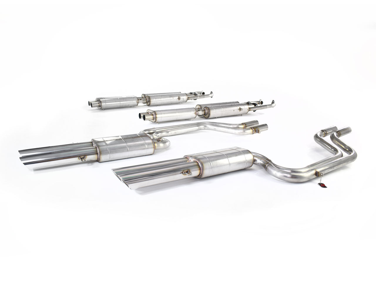 Ferrari 365 GTB 4 Daytona S2 Stainless Steel Exhaust (1970-73) - QuickSilver Exhausts - TMC Motorsport