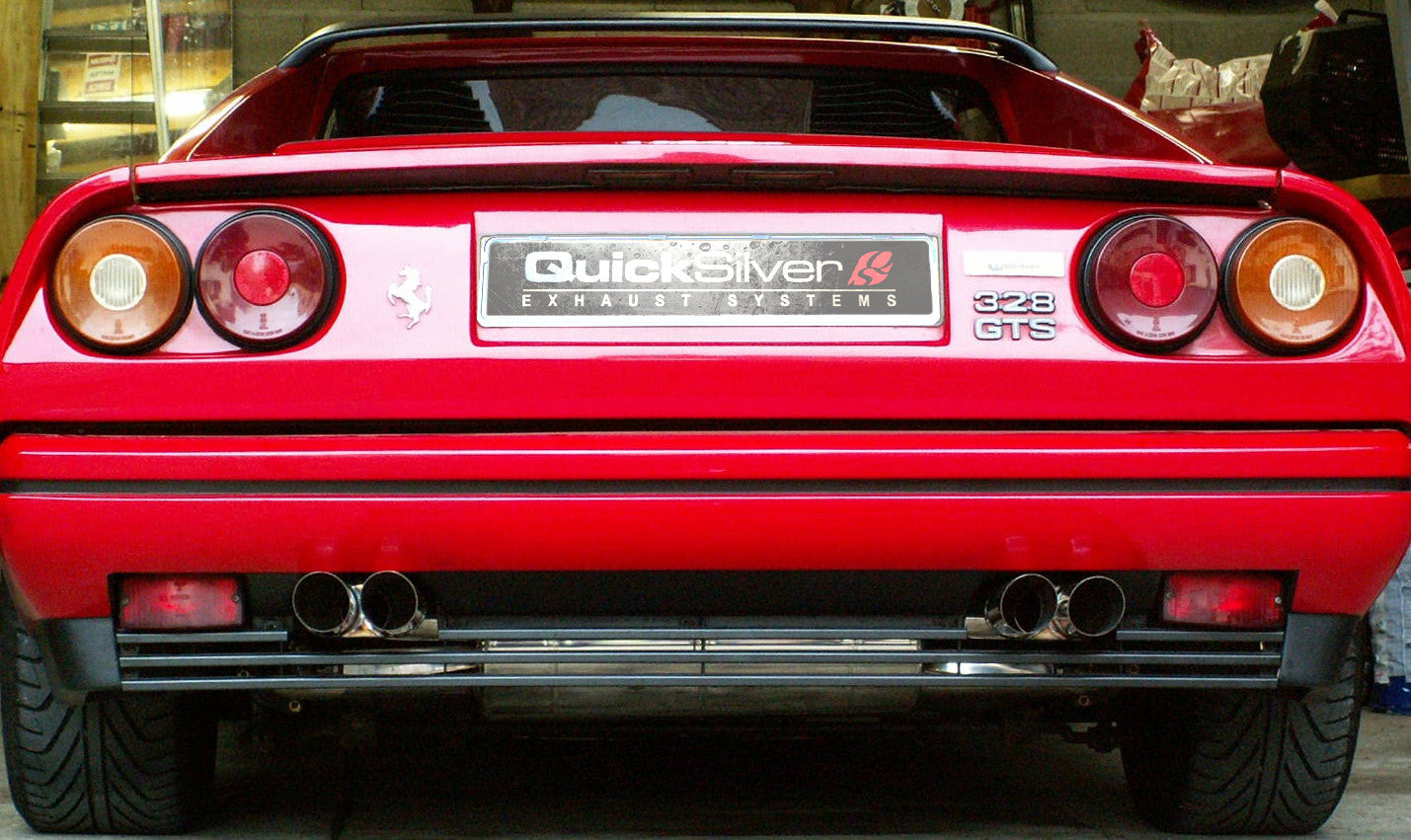 Ferrari 328 Sport Exhaust (1987-89) - QuickSilver Exhausts