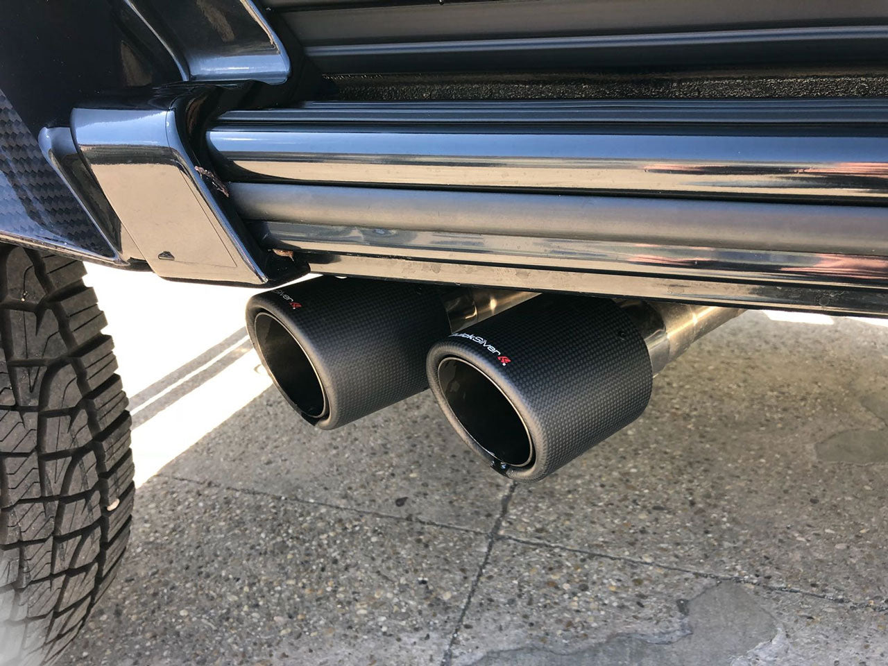 Mercedes AMG G55 (W463) - Sport Exhaust with Sound Architect™ (2005-12) - QuickSilver Exhausts - TMC Motorsport