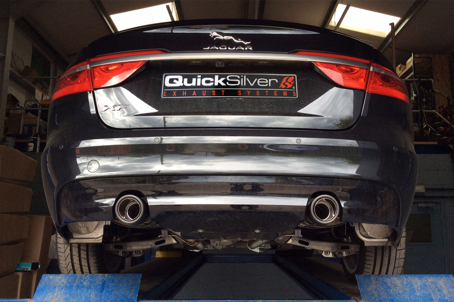 Jaguar XF 3.0 Super Charged Sport Exhaust (2016 on) - QuickSilver Exhausts