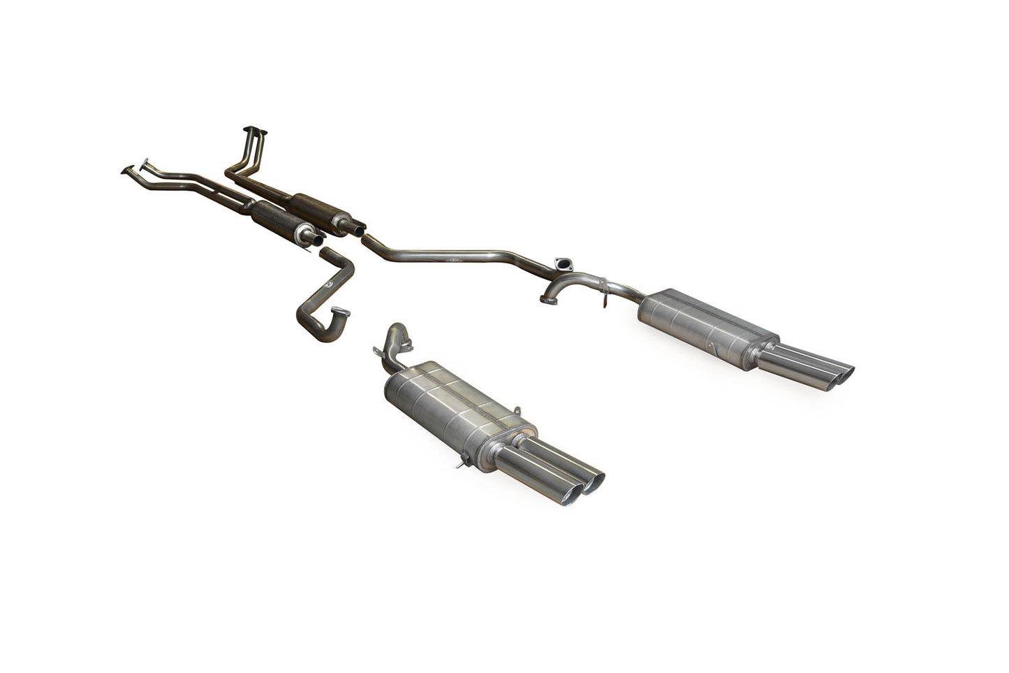 Lamborghini Islero, Islero S Stainless Steel Exhaust (1968-69) - QuickSilver Exhausts - TMC Motorsport
