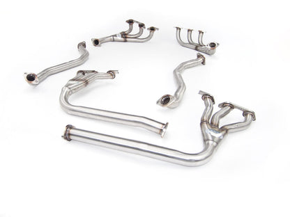 Lamborghini Miura P400 inc. S, SV Stainless Steel Manifolds (1966-72) - QuickSilver Exhausts - TMC Motorsport