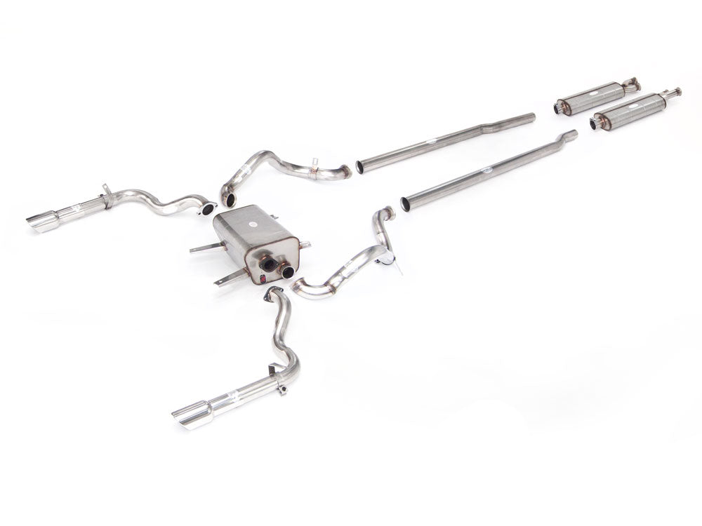 Lamborghini LM002 - Stainless Steel Exhaust Sport or Standard (1984-91) - QuickSilver Exhausts - TMC Motorsport