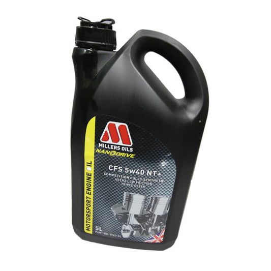 Millers Oils CFS 5W40 NT+ Motorsport Engine Oil 5L