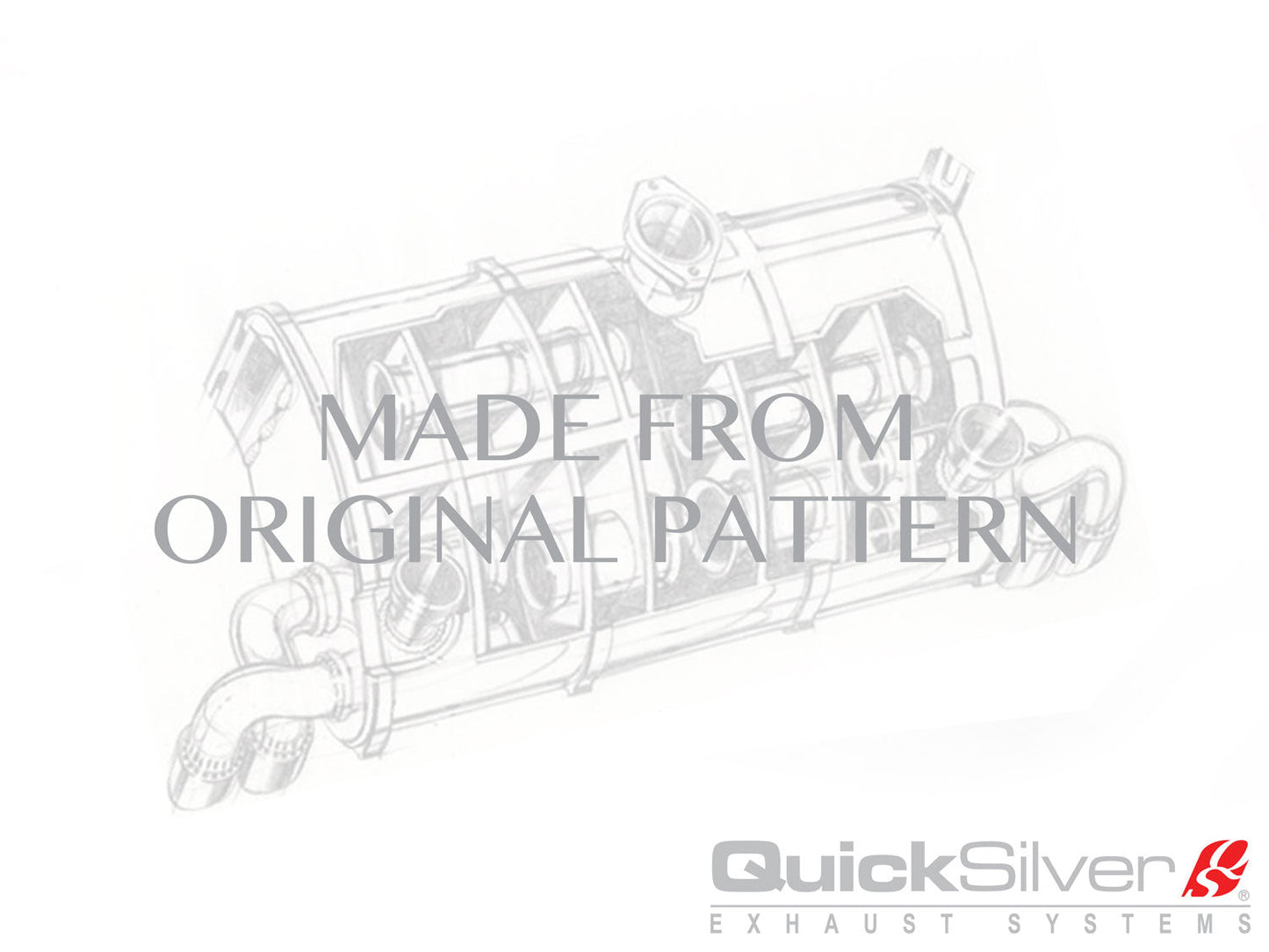 Ferrari 365 GTC 4 (USA Spec) Stainless Steel Exhaust (1971-72) - QuickSilver Exhausts - TMC Motorsport