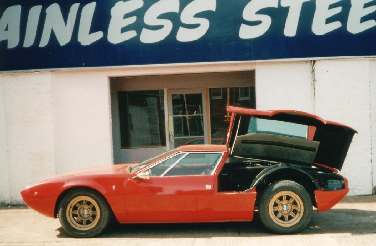 De Tomaso Mangusta - Stainless Steel Exhaust (1967-71) - QuickSilver Exhausts - TMC Motorsport