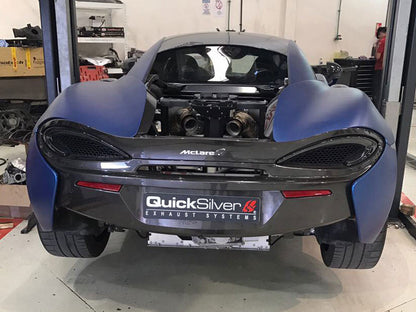 McLaren 570GT Ceramic Coated Catalyst Replacement Pipes (2016 on) - QuickSilver Exhausts