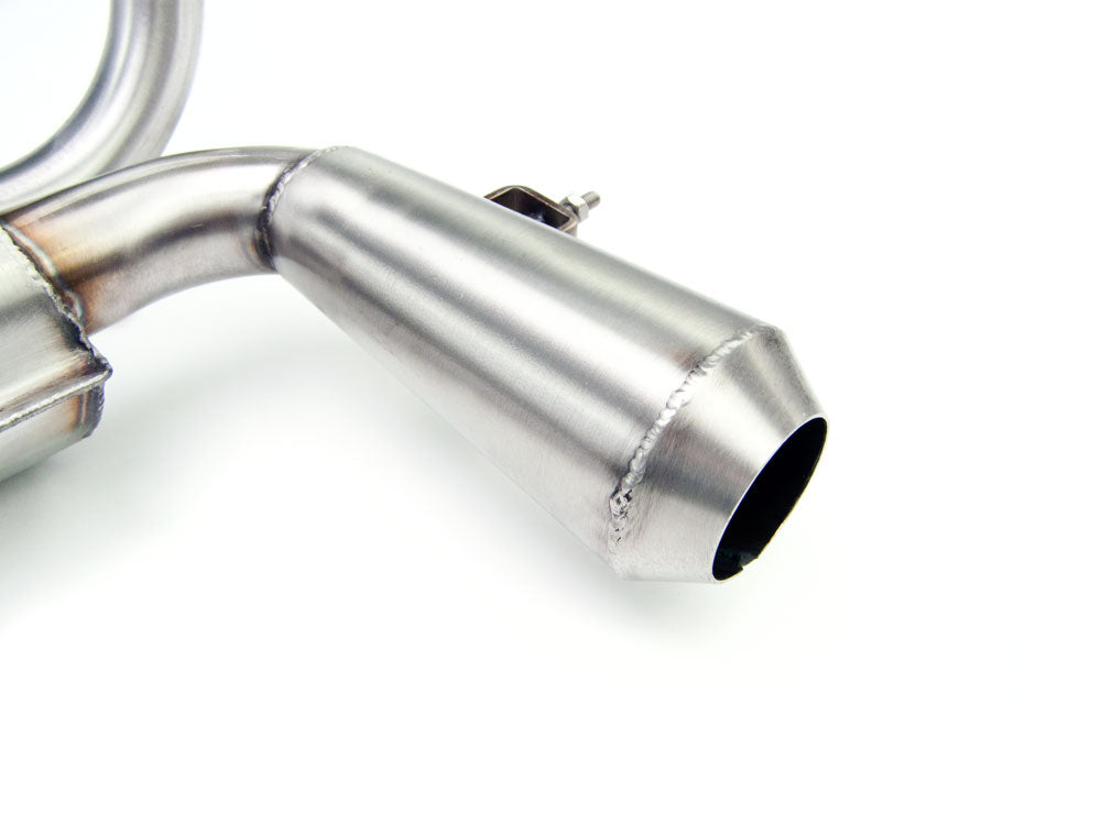 Lamborghini Miura P400 inc. S, SV Stainless Steel Exhaust (1966-72) - QuickSilver Exhausts - TMC Motorsport