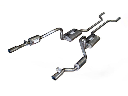 Ford Capri RS2600 Stainless Steel Exhaust (1970-74) - QuickSilver Exhausts - TMC Motorsport