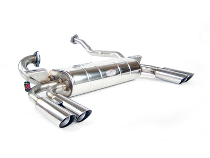 Ferrari 308 inj. USA-Spec Stainless Steel Exhaust (1981-82) - QuickSilver Exhausts - TMC Motorsport